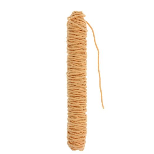 Floristik24 Wick sriegis 55m abrikosas