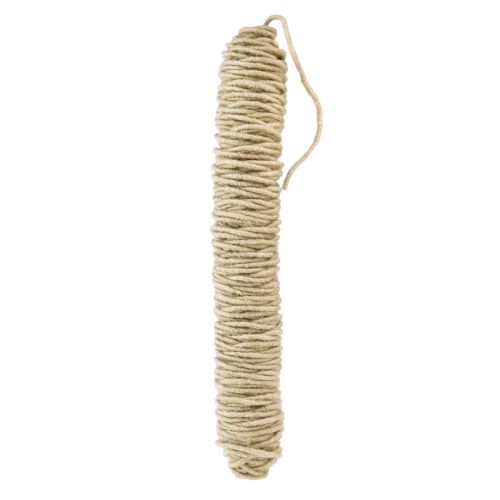 Wick siūlas vilnos virvelė veltinio virvelė veltinio virvelė smėlio spalvos L55cm
