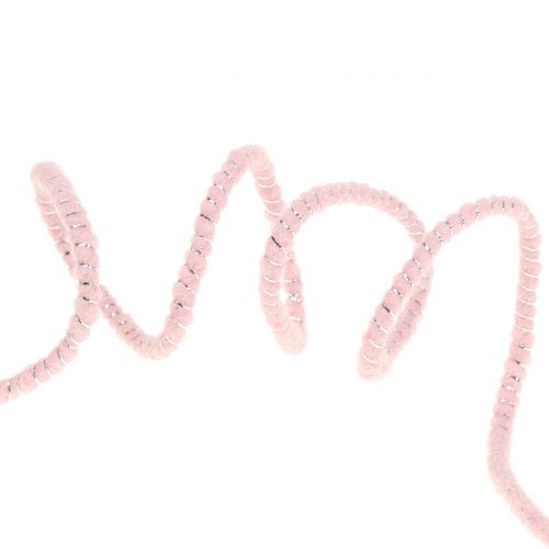daiktų Wick siūlas Glamour rožinis/sidabrinis su viela 33m