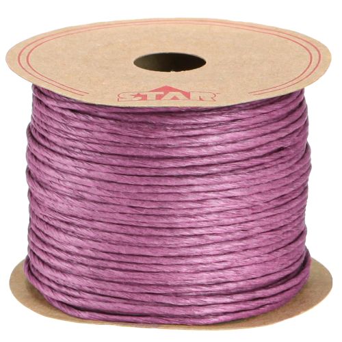 Floristik24 Viela suvyniota 50 m Bordo spalvos