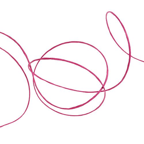 daiktų Viela apvyniota 50m fuksija