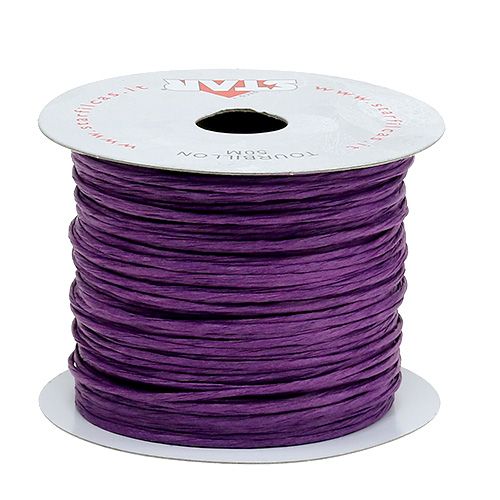 daiktų Viela apvyniota 50m violetine spalva