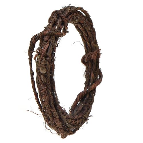 daiktų Viela Rustic Dark Brown juvelyriniai dirbiniai rustic 3-5mm 3m