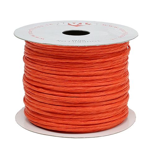 Floristik24 Viela apvyniota 50m oranžine spalva