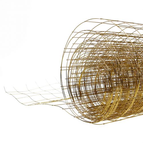 daiktų Vielos tinklelis auksinė dekoratyvinė viela 35cm 5m