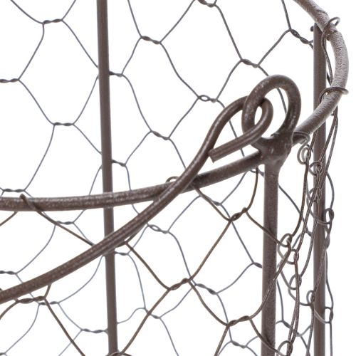 daiktų Vielinių krepšelių rinkinys, idealiai tinkantis naudoti virtuvėje ar sode, 25 cm, 1 vnt.