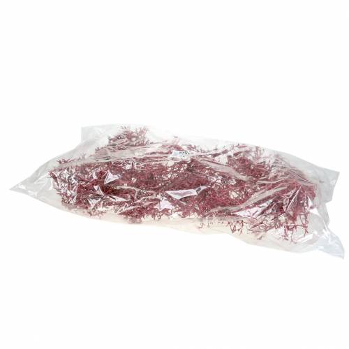 Floristik24 Dekoast koralo šakelė raudona balta skalbta 500g