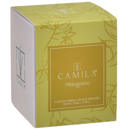 daiktų Kvapi žvakė stiklinėje Camila Granate Ø7,5cm H8cm