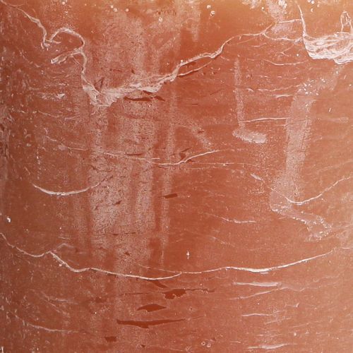 daiktų Vienspalvės žvakės karamelinės stulpinės žvakės 85×120mm 2 vnt