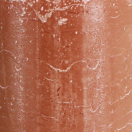 daiktų Vienspalvės žvakės karamelinės stulpinės žvakės 85×200mm 2 vnt