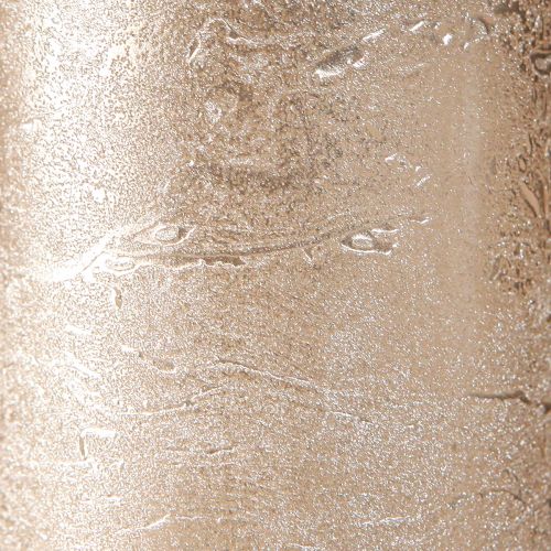 daiktų Vienspalvės žvakės platinos 50x100mm 4 vnt