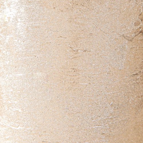 daiktų Vienspalvės platininės žvakės 60x80mm 4vnt