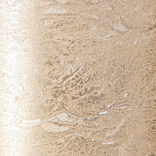 daiktų Vienspalvės žvakės platinos 70x100mm 4 vnt
