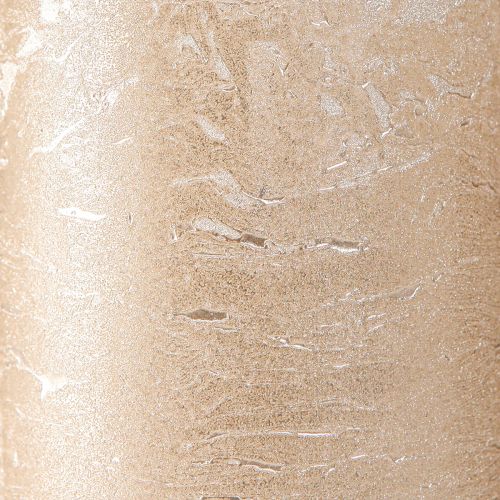 daiktų Vienspalvės platininės žvakės 85x150mm 2vnt