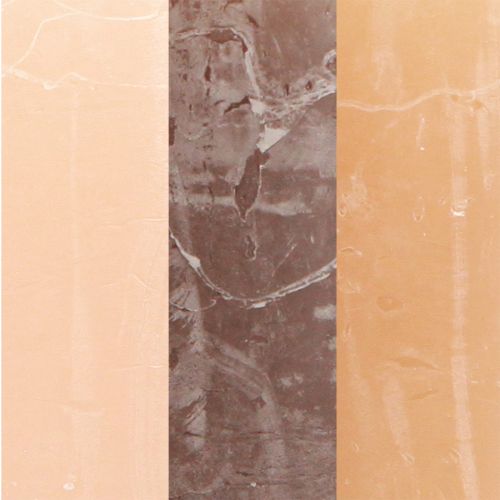 daiktų Vienspalvės stulpinės žvakės 3 spalvos ruda 60×100mm 12 vnt