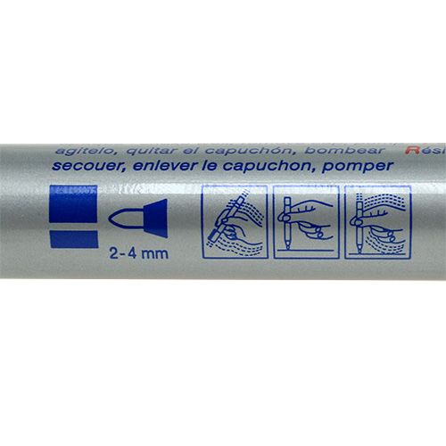 daiktų Edding® 750 dažų žymeklis sidabrinis