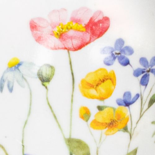 daiktų Velykiniai kiaušiniai su pavasario ir gėlių motyvais, aukštos kokybės velykinė dekoracija, 6 cm, 6 vnt.