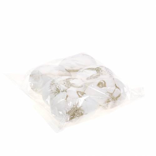 Floristik24 Kiaušinio vintažinis motyvas pakabinti 8cm 6vnt