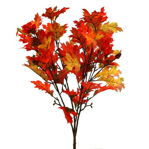 Floristik24 Ąžuolo lapų krūmas oranžinis 56cm
