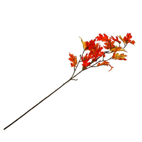 Floristik24 Ąžuolo lapo šakelė oranžinė 84cm