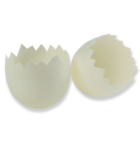 Floristik24 Kiaušinio puodelis baltas Ø 8cm 12vnt