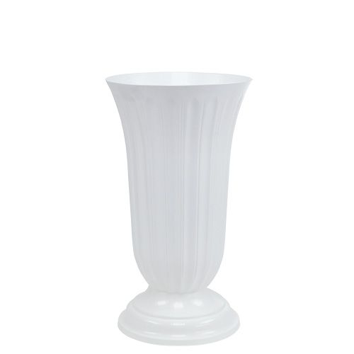 daiktų Lilia vaza balta Ø16cm 1 vnt