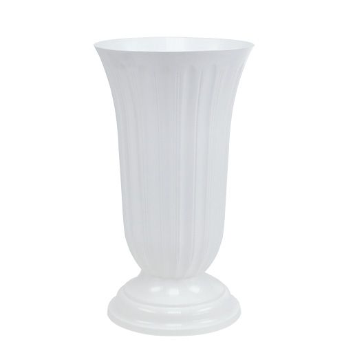 daiktų Lilia vaza balta Ø23cm 1 vnt