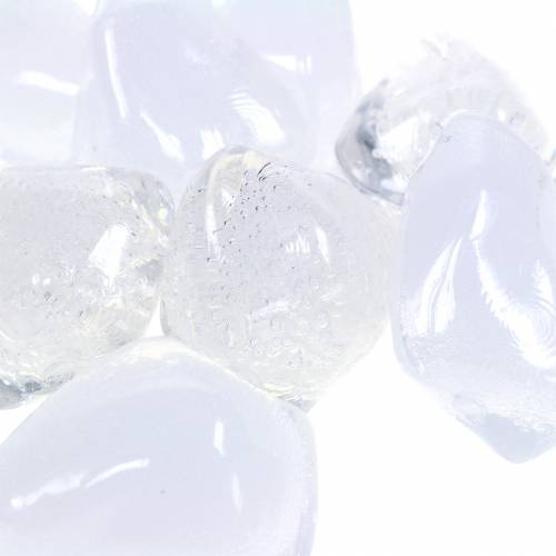 Floristik24 Dekoratyviniai plaukiojantys ledo kubeliai 2,5cm - 4cm 500g
