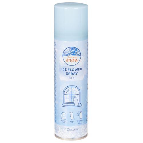 Ledinių gėlių purškiklis Dekoratyvinis purškiklis langams ir žiemos dekoracijoms ant stiklo 150 ml