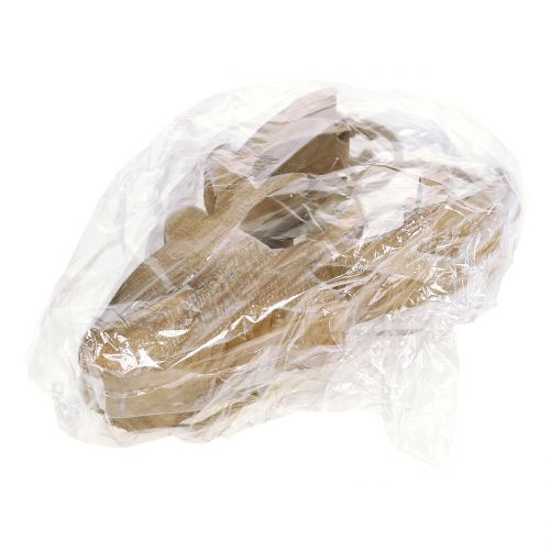 Floristik24 Briedžio galvos mediena pakabinti 20x10,5cm 2vnt
