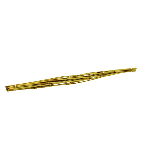 Floristik24 Dekoratyvinės lazdelės, Elephant Reed Yellow 20 vnt