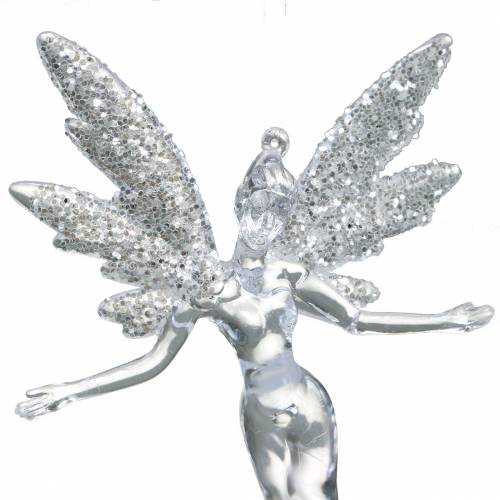 Floristik24 Deco kabykla eglutės papuošimo fėja 14cm