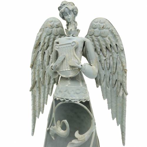 Floristik24 Dekoratyvinis angelas metalas 58cm