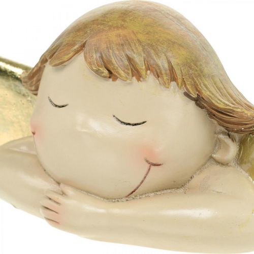 Floristik24 Dekoratyvinė angelo figūra Kalėdų stalo puošmena 22,5 × 9,5 × 9 cm