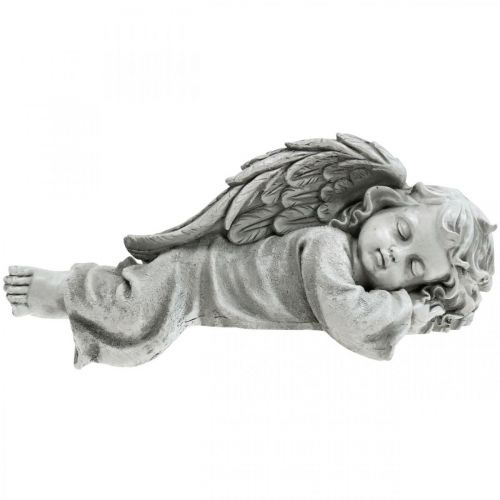 Floristik24 Angelas kapo figūrai guli galva dešinėje 30×13×13cm