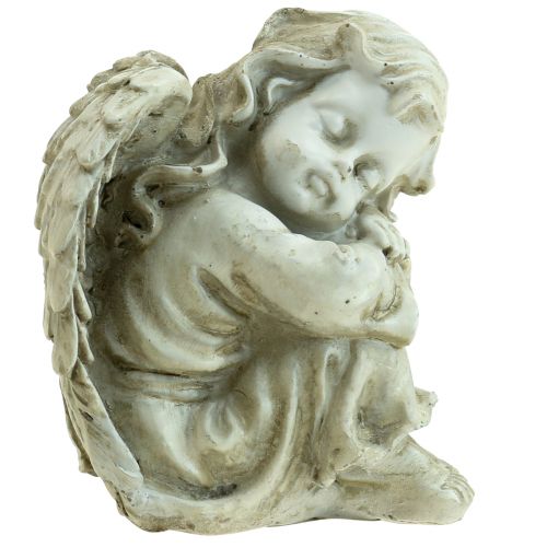 Angel for the Grave Cream Grave Angel Miegantis Angelas 6×5,5×8 cm