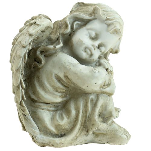 Floristik24 Angel for the Grave Cream Grave Angel Miegantis Angelas 6×5,5×8 cm