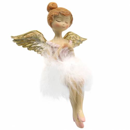 Floristik24 Deco balerina angelo krašto sėdynė Ø11,5 H15cm 2vnt