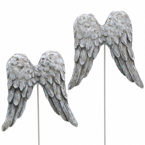 daiktų Dekoratyviniai kištukai angelo sparneliai 10cm 3vnt