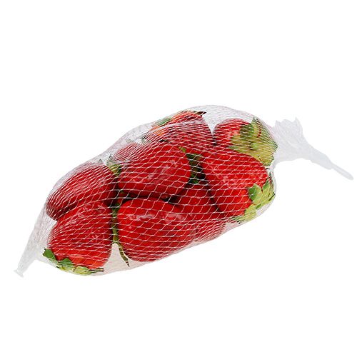 daiktų Braškių raudona 5cm tinklelyje 12vnt