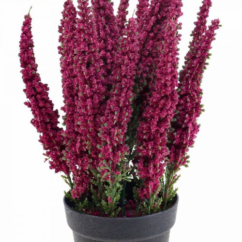 Floristik24 Erika purpurinis viržių šluotas viržių dirbtinis augalas H26cm