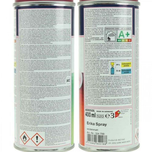 daiktų Belton spectRAL dažų purškiklis Erika šilkiniai matiniai purškiami dažai 400ml