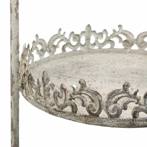 Floristik24 Etagere pilkas antikvarinis H66,5cm