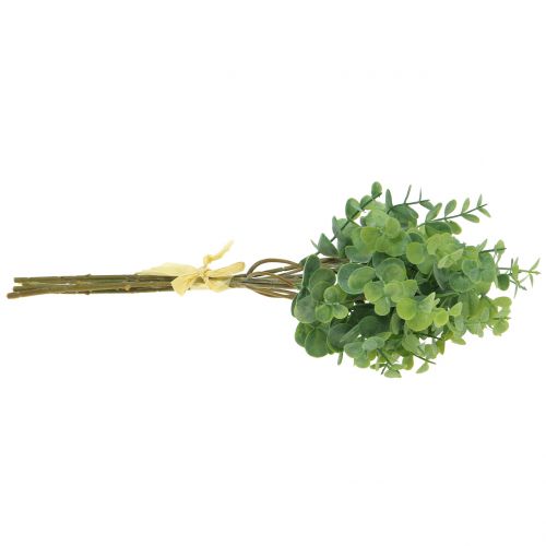 Floristik24 Dirbtinė eukalipto šakelė žalia 37cm 6vnt