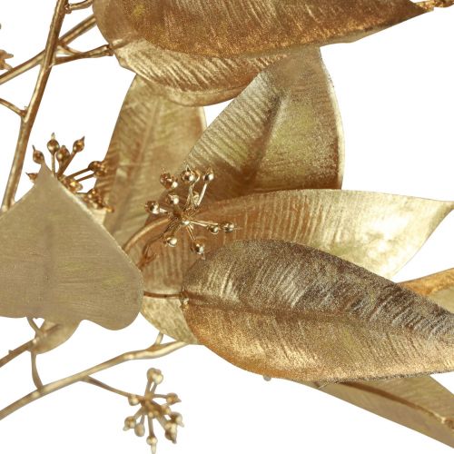 daiktų Eukalipto dirbtiniai lancetai Eucalyptus Branch Gold 95cm