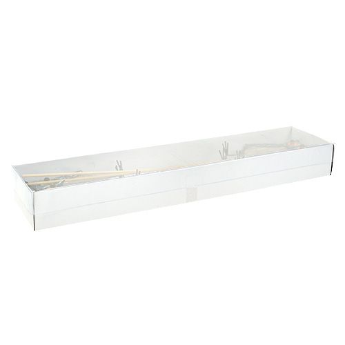 Floristik24 Pelėdos žiedų kamštis 10cm 4vnt