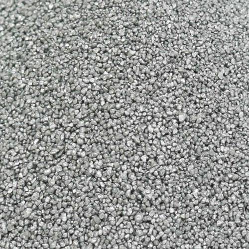 Floristik24 Spalvotas smėlis 0,5mm sidabras 2kg