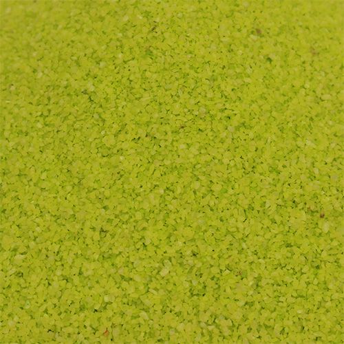 Floristik24 Spalva smėlio 0,1mm - 0,5mm obuolių žalia 2kg