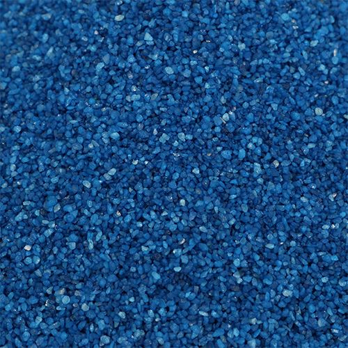 Floristik24 Spalvotas smėlis 0,5mm tamsiai mėlynas 2kg