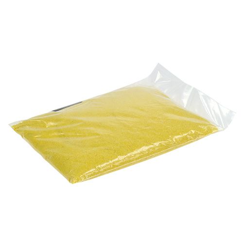daiktų Spalvotas smėlis 0,5mm geltonas 2kg